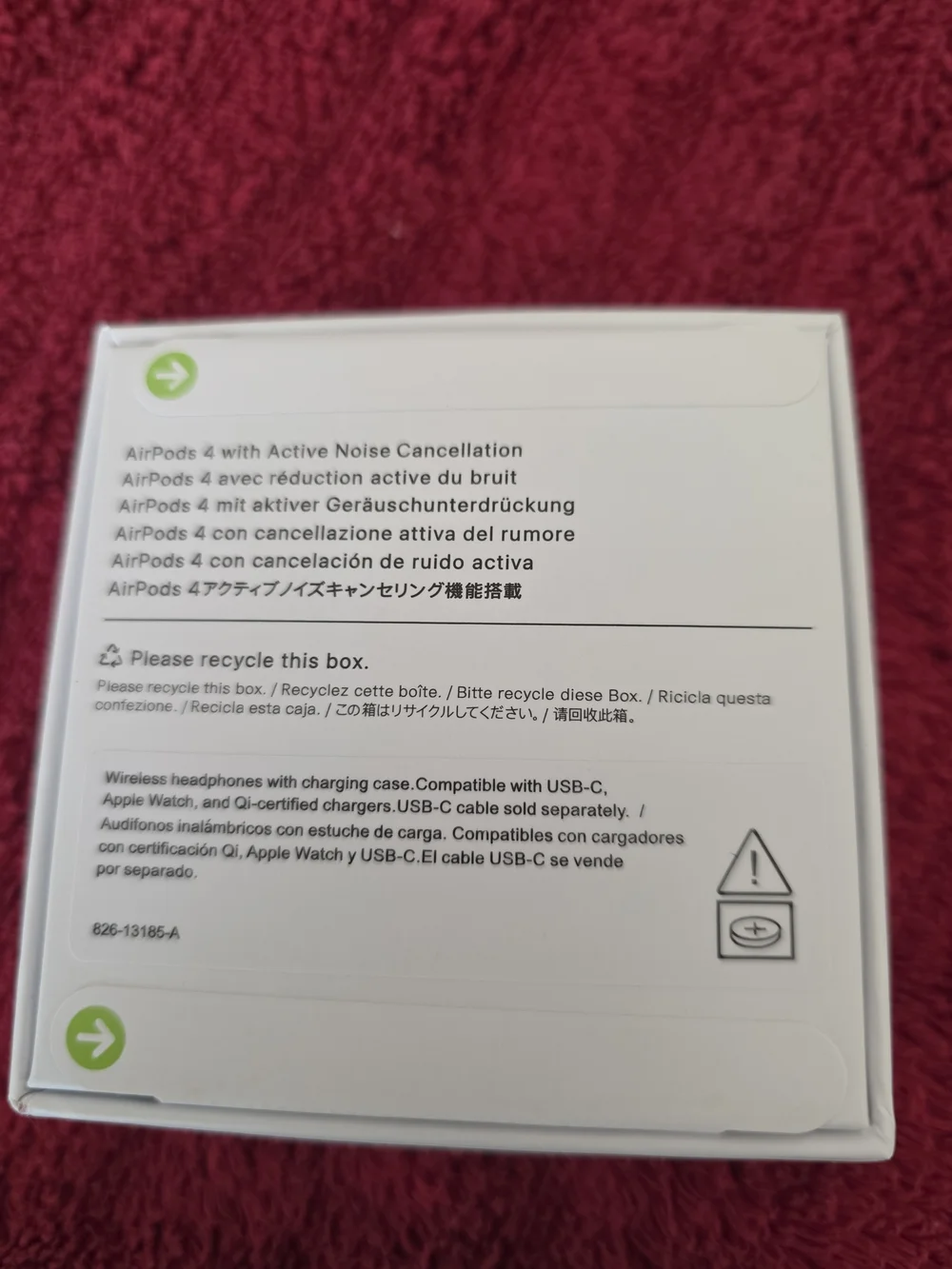 0Apple AirPods 4 w/ Active Noise Cancellation